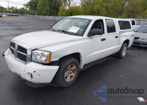 2006 Dodge Dakota Slt z USA, uszkodzony, nr VIN 1D7HW48N76S645837